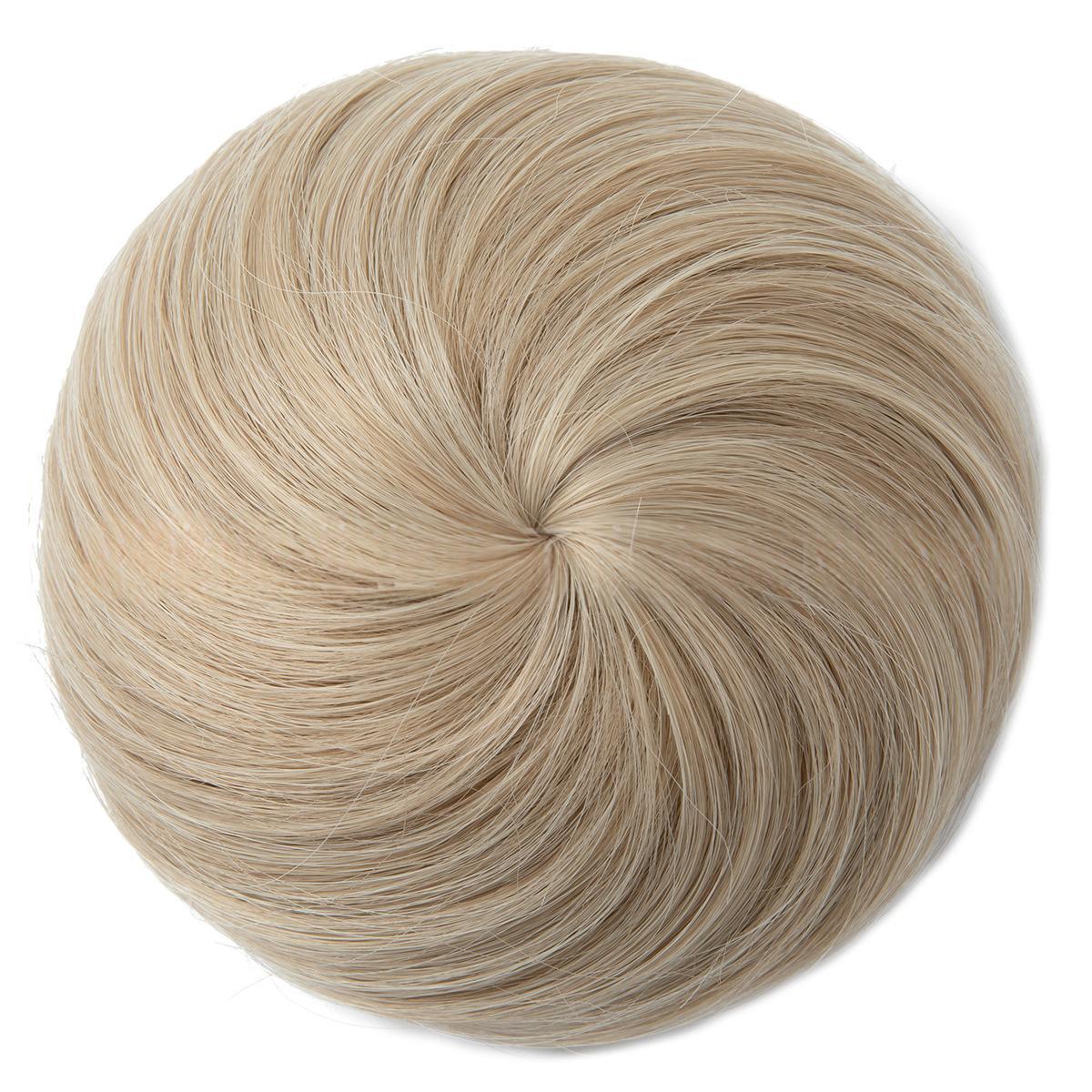 Wig Hairpieces Taoist Bun Hair Buns in 27H613