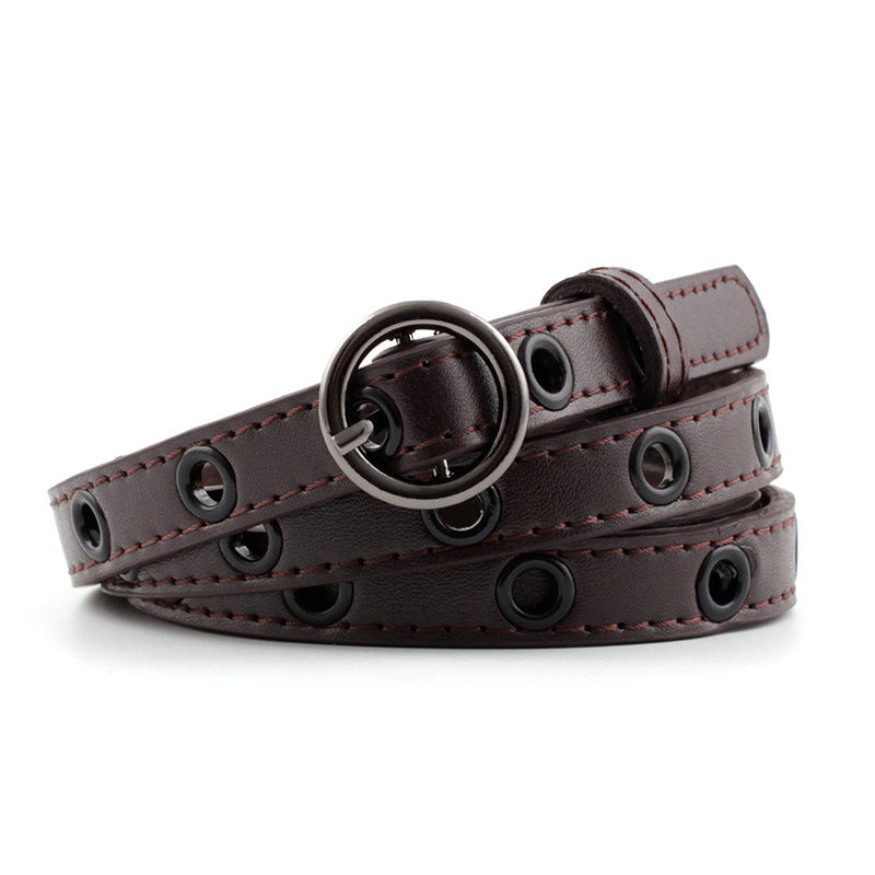 Fashion Ladies Without Needle Hollow Belt in 20style