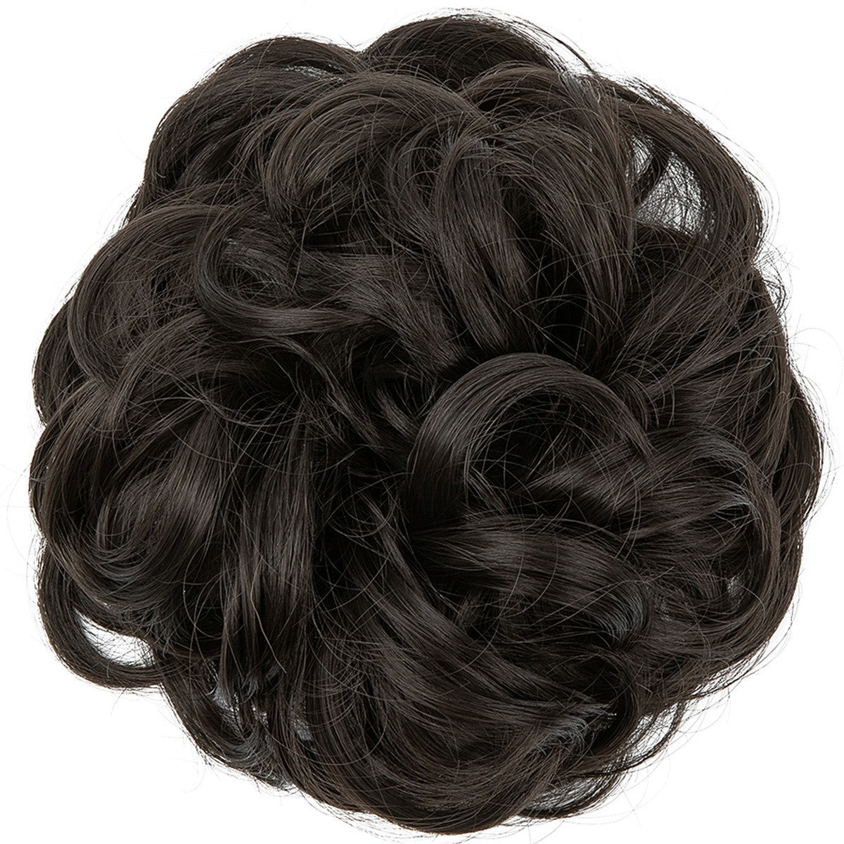 High-temperature Silk Hair Tie Women's Bun Elastic Hairband Voluminous Natural Curls in 8 Style