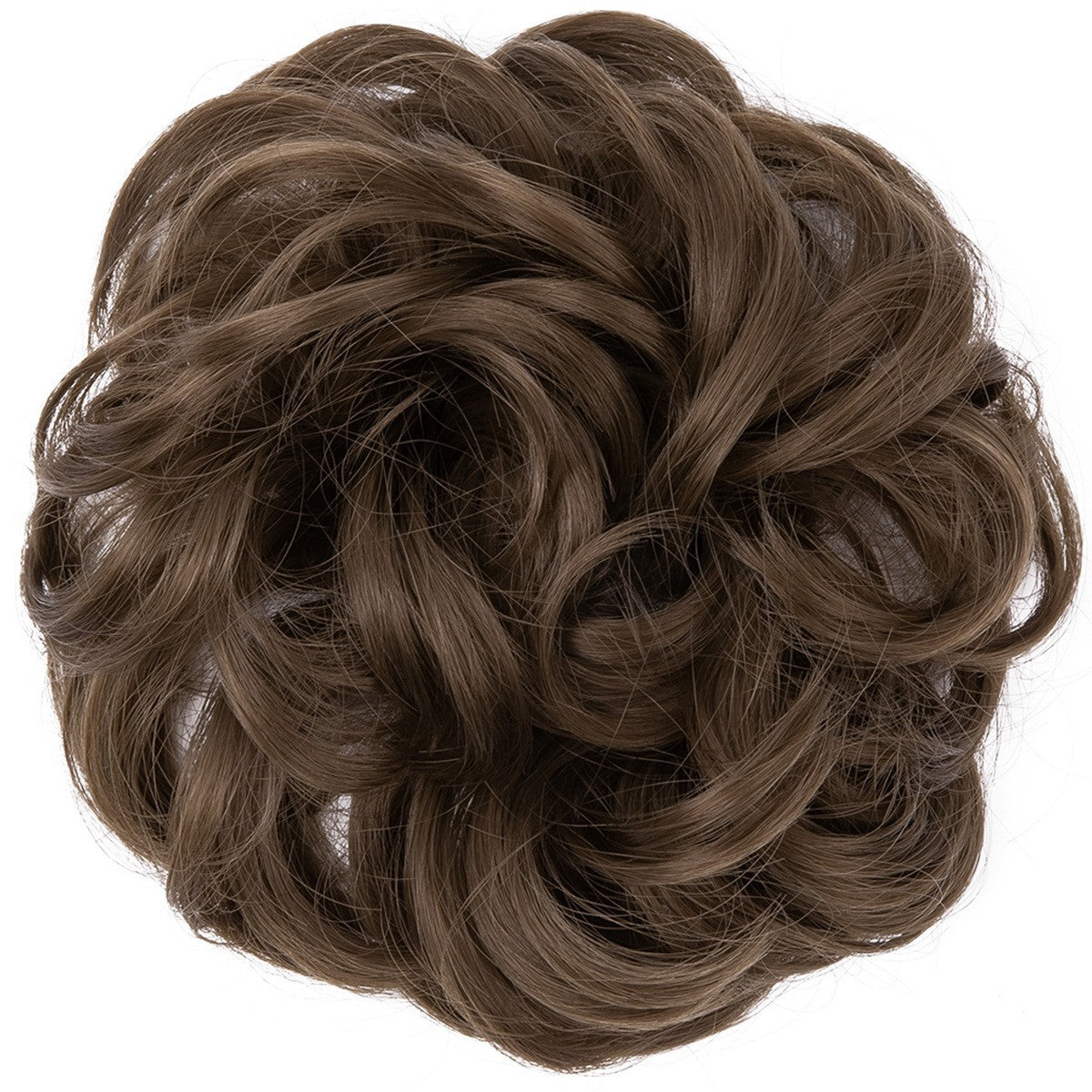 High-temperature Silk Hair Tie Women's Bun Elastic Hairband Voluminous Natural Curls in M6PH613