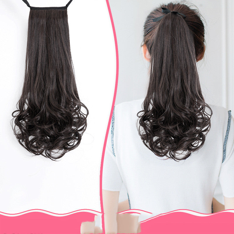 Ladies Wig Ponytail in Black