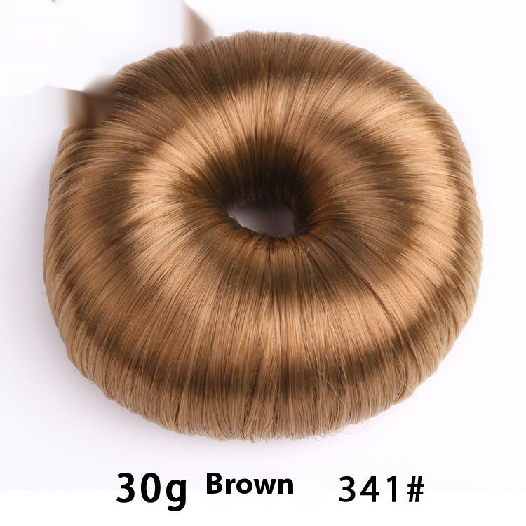 Fashion Donut Wig Updo Hair Accessories in 341 Brown 45g