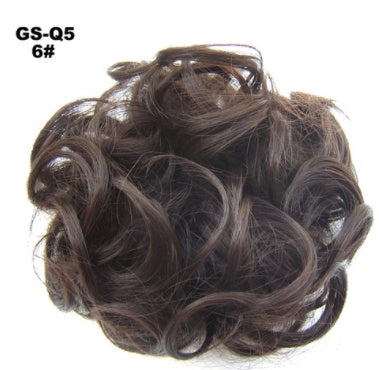 New Trendy Design Women Wavy Curly Messy Hair Bun Synthetic in J24colors
