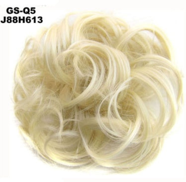 New Trendy Design Women Wavy Curly Messy Hair Bun Synthetic in 14 number