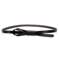 Thin Fashion Belt in Red
