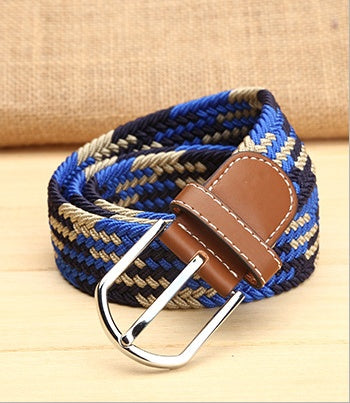 Elastic Woven Men's Belt in 20 Style