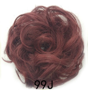 New Trendy Design Women Wavy Curly Messy Hair Bun Synthetic in 14H613