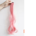 Curly Hair Hanging Ears, Extension, Highlighting, Long Popular Color Wig in Light Grey