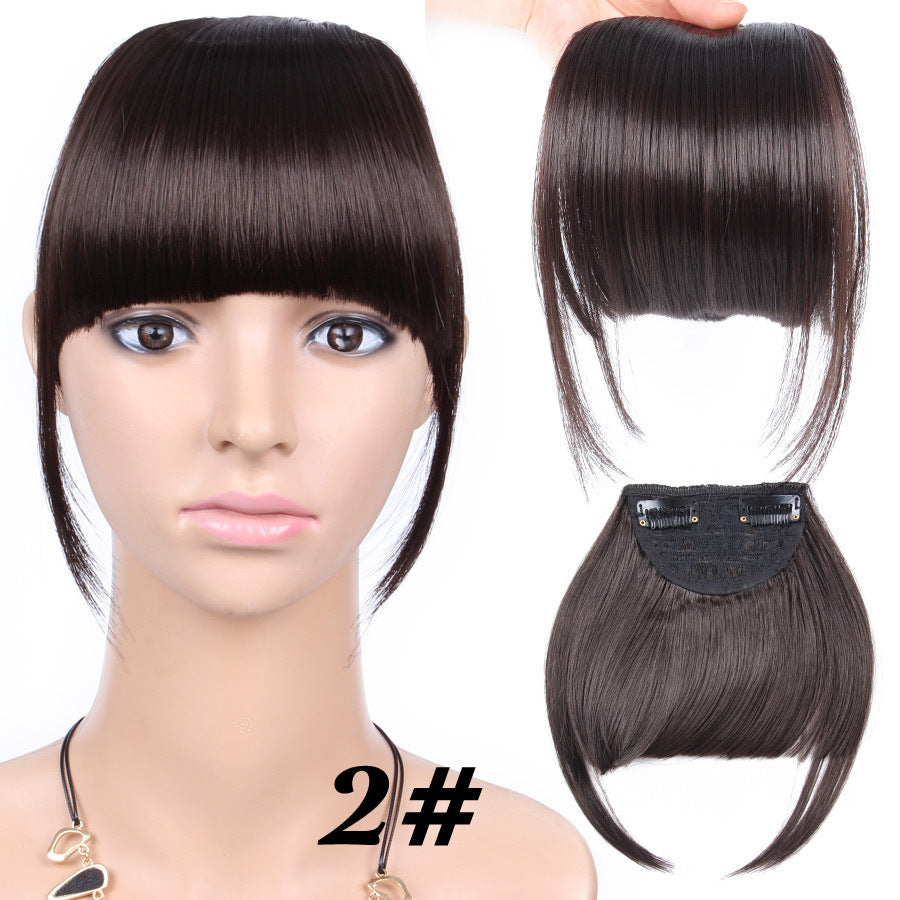 Wig Female Seamless Air Bangs in E
