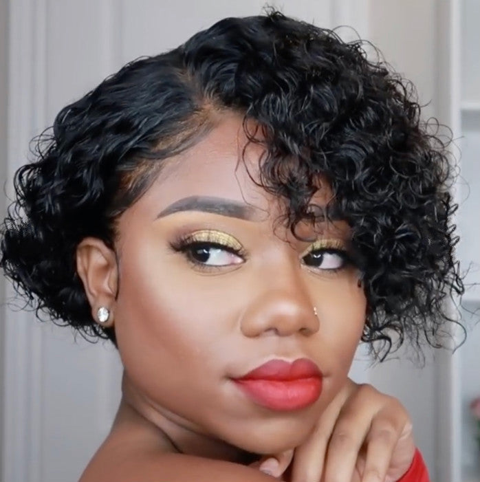 Wigs Women's Short Curly Hair