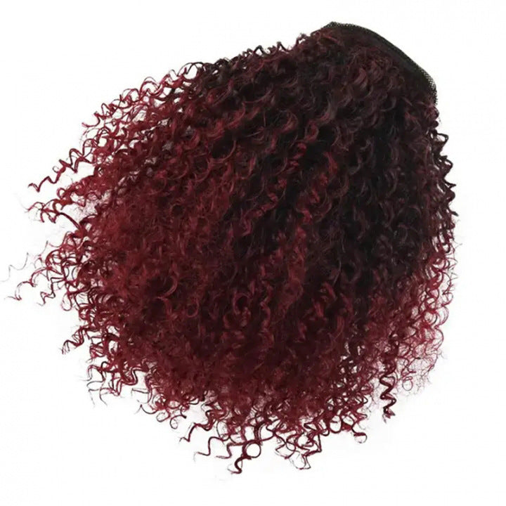 Wigs for Ladies with Small Curly Hair in Dark brown