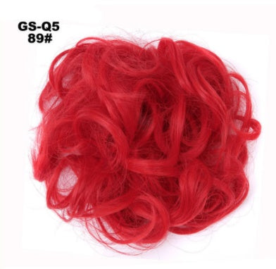 New Trendy Design Women Wavy Curly Messy Hair Bun Synthetic in J18H613
