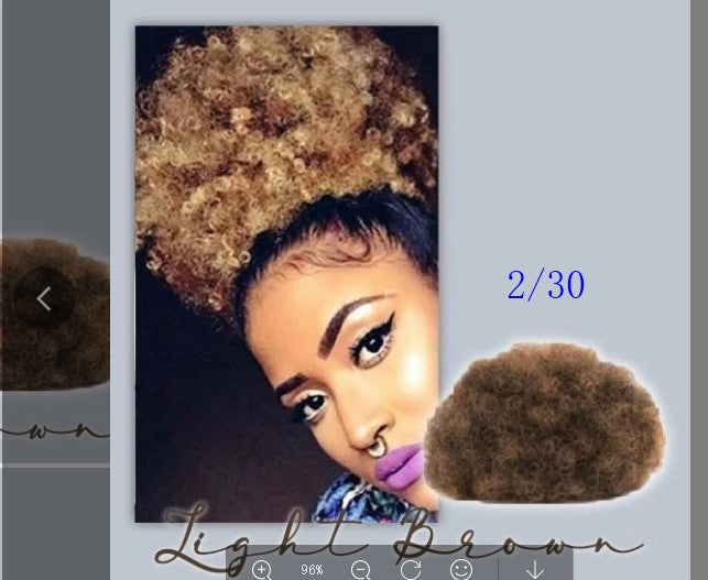 High Puff Ponytail in 1bt0906
