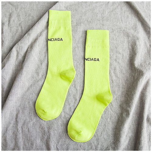 Balenciaga0 Women's Socks in Red