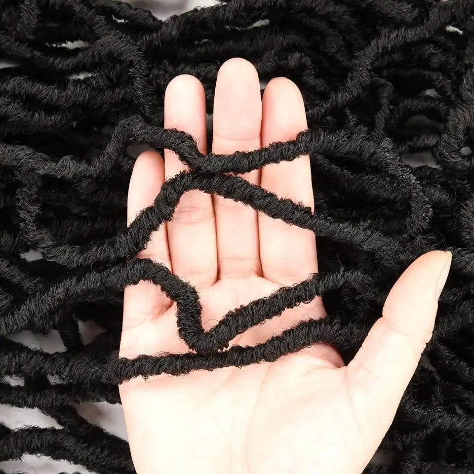 Earthworm Crochet Wig Nulocs Braiding Hair Dreadlocks in 27style