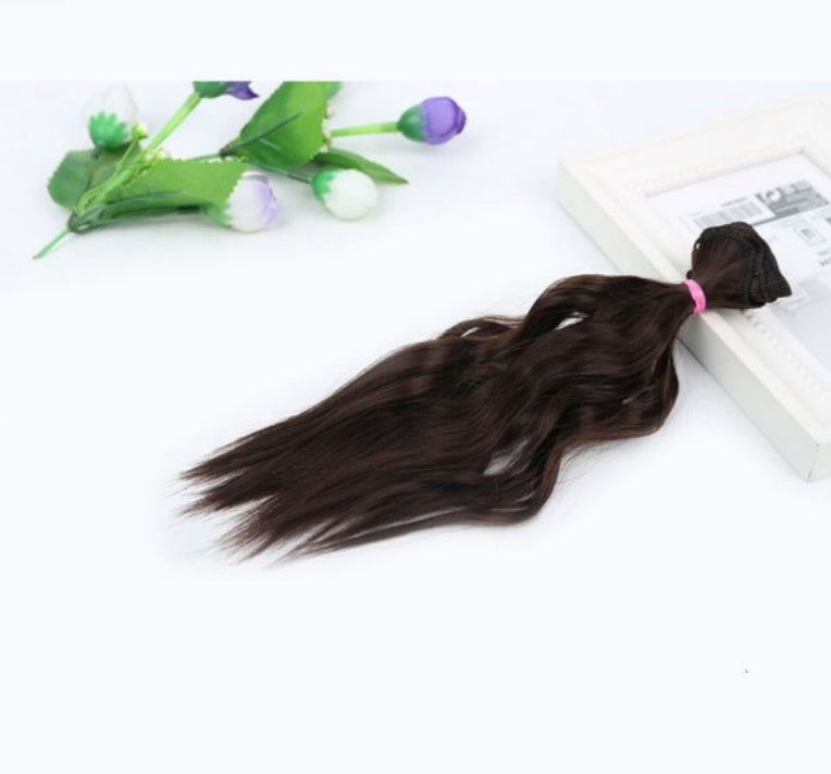 Diy Making Doll Wig Lolita Kerr in Black