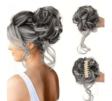 Ponytail Wig Female Short Hair Grip High Natural & Fluffy Simulation in 39 Style