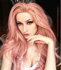 Women with Curly Hair and Wavy Wigs in Photo Color