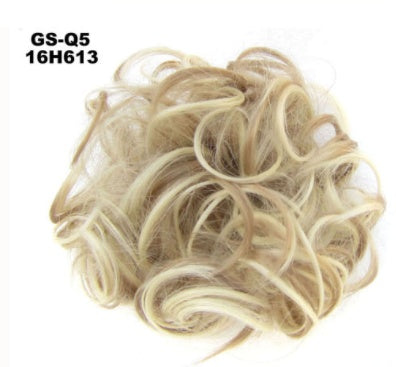 New Trendy Design Women Wavy Curly Messy Hair Bun Synthetic in 16T613