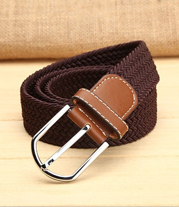 Elastic Woven Men's Belt in 34 Style