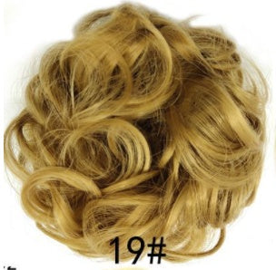 New Trendy Design Women Wavy Curly Messy Hair Bun Synthetic in 22H10