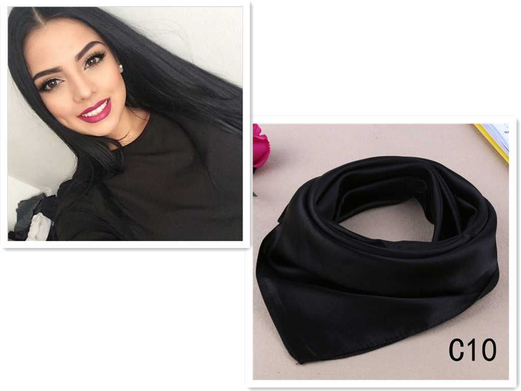 Black Long Straight Hair Wig Cover