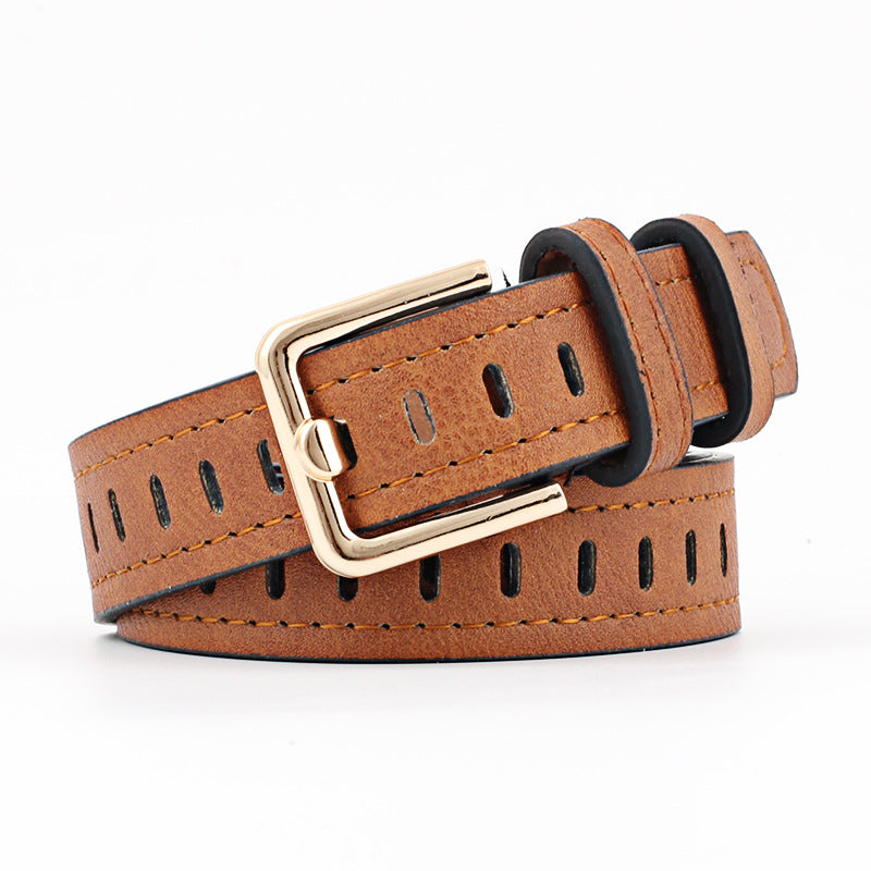 Fashion Ladies Without Needle Hollow Belt in 3 Style