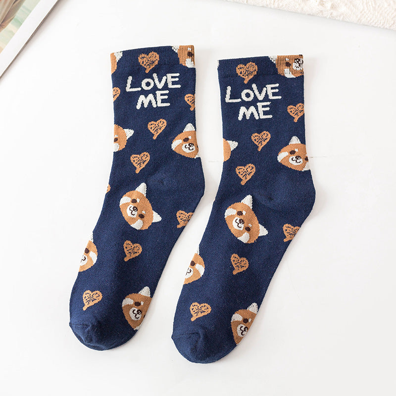 College Socks Sweet Medium in Tibetan green
