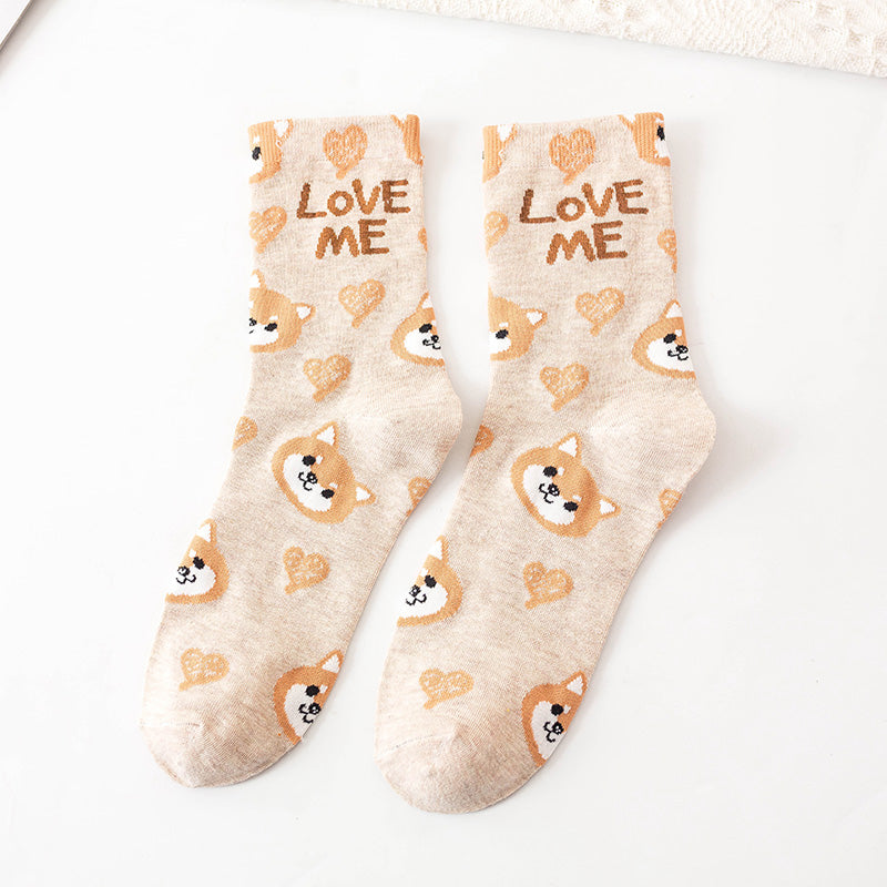 College Socks Sweet Medium in Light purple