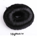 Fashion Donut Wig Updo Hair Accessories in 1 Black 15g