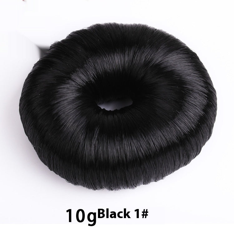 Fashion Donut Wig Updo Hair Accessories in 1 Black 15g