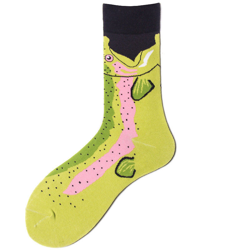 Men's Socks in Yellow