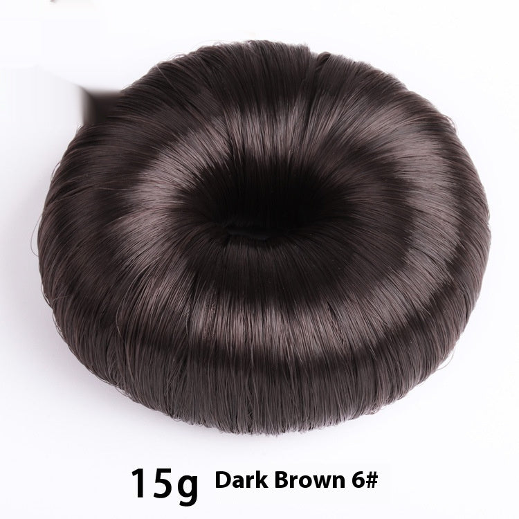 Fashion Donut Wig Updo Hair Accessories in 6 Dark Brown 30g