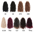 Earthworm Crochet Wig Nulocs Braiding Hair Dreadlocks in 1B