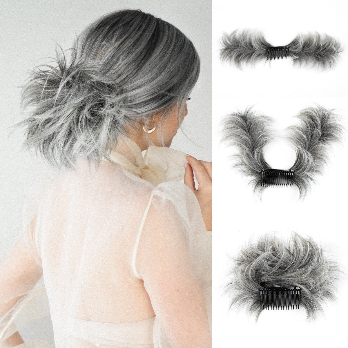 Wig Set Women's Adjustable Grip in 2T30