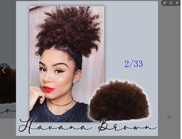 High Puff Ponytail in 1BR08C