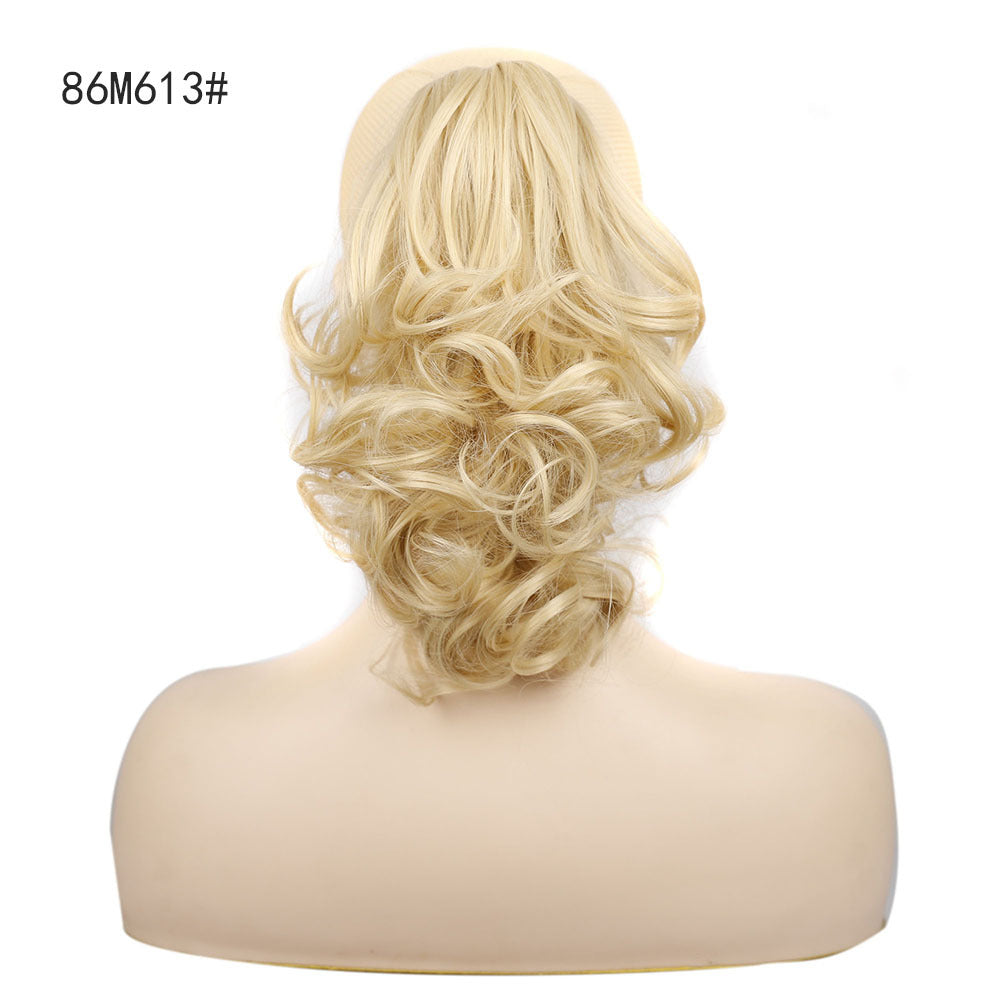 Style Wig Women's Short Hair Ponytail