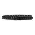 Men's and Women's Double-buckle Cutout Hip Hop Trend Metal Punk Belts