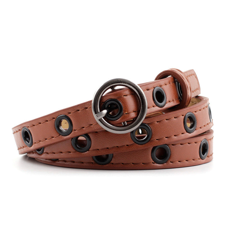 Fashion Ladies Without Needle Hollow Belt in 18 Style