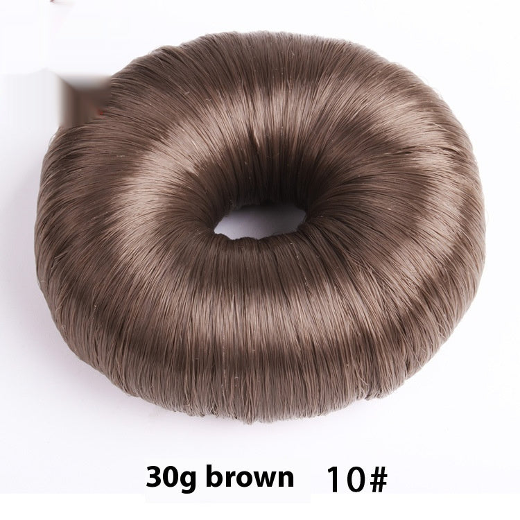 Fashion Donut Wig Updo Hair Accessories in 10 Brown 45g