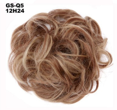 New Trendy Design Women Wavy Curly Messy Hair Bun Synthetic in J88H613