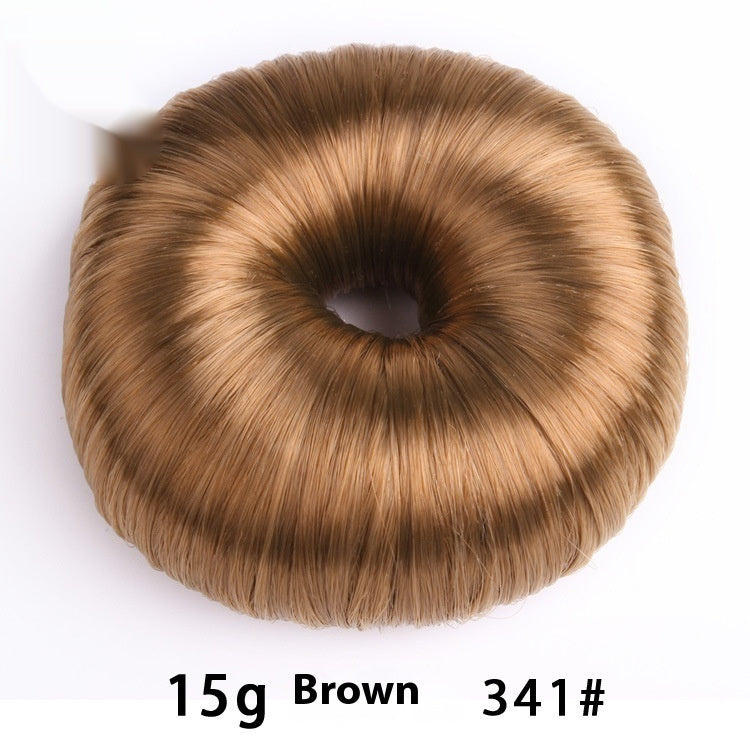 Fashion Donut Wig Updo Hair Accessories in 341 Brown 30g