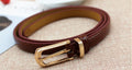 Ms. Special Offer Micro Belts Candy Pin Buckle All-match Multicolor Optional Korean Dress Pants Female