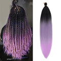 High Temperature Silk Braids African Wig Color Gradient