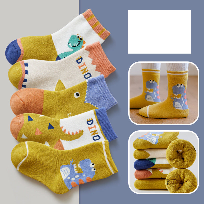 Fashion Thick Terry Socks Cartoon Casual Baby in ML20402