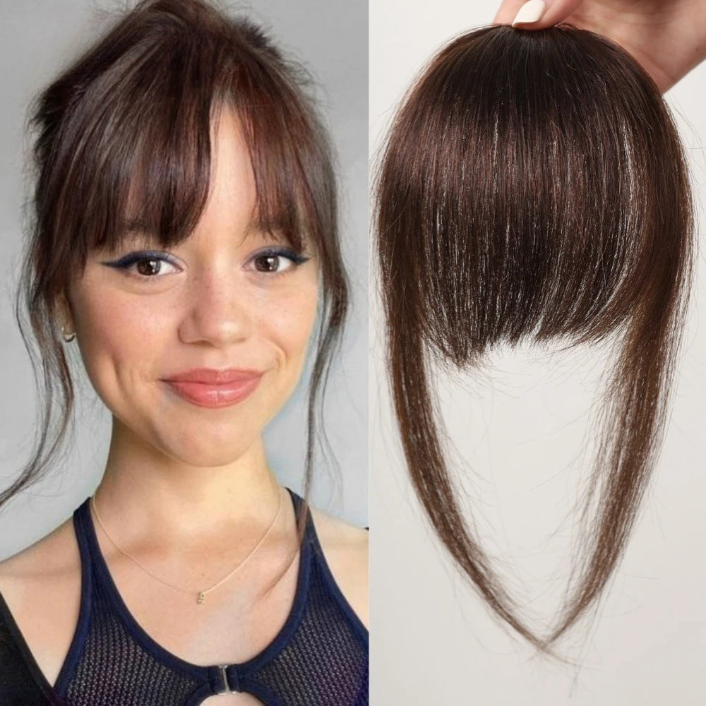 One-piece Bangs Wig Piece for Women in Black