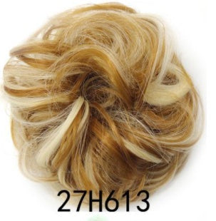 New Trendy Design Women Wavy Curly Messy Hair Bun Synthetic in J26colors