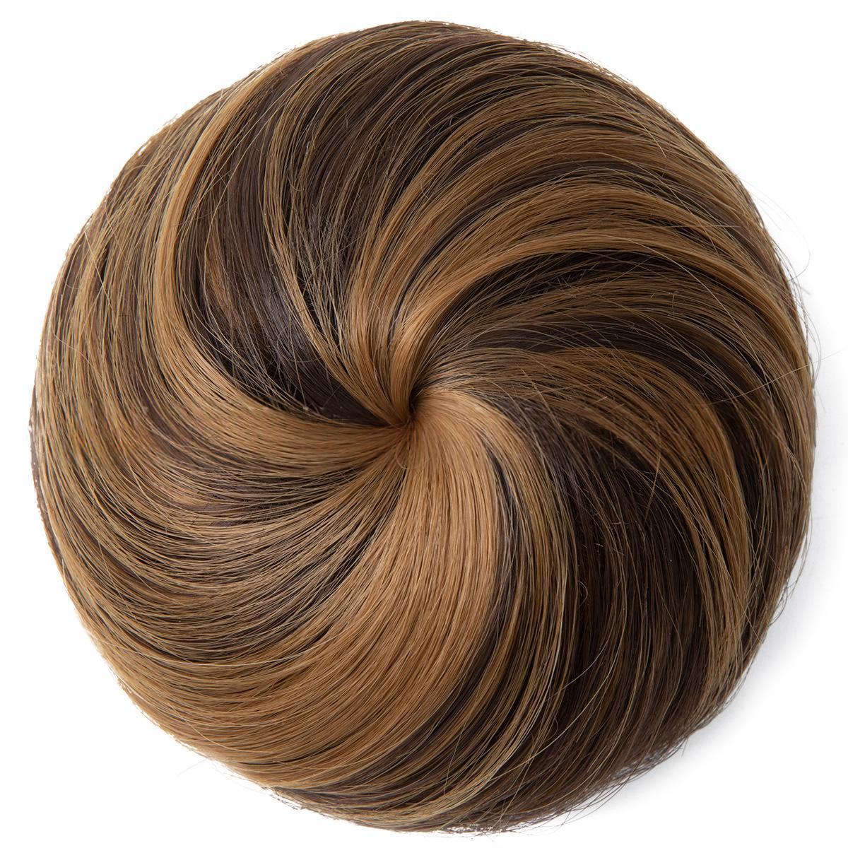 Wig Hairpieces Taoist Bun Hair Buns in Style 1688