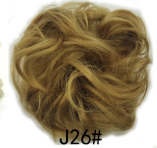 New Trendy Design Women Wavy Curly Messy Hair Bun Synthetic in M2 33colors