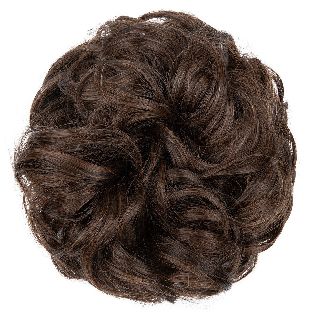 High-temperature Silk Hair Tie Women's Bun Elastic Hairband Voluminous Natural Curls in 6 Style